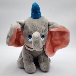 Vintage Dumbo Plush‎ Walt Disney Toy Stuffed Animal Doll Flying Elephant 13"
